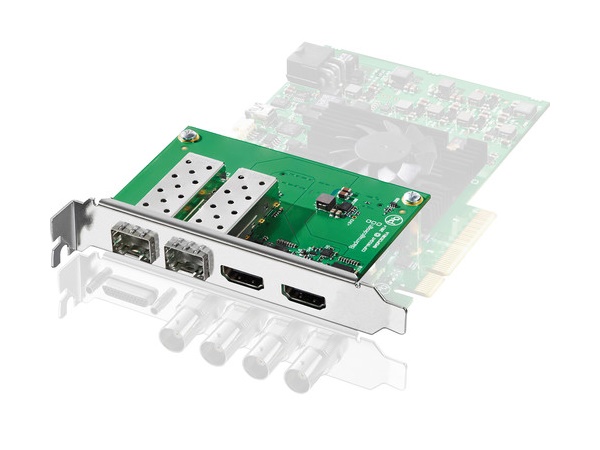 Blackmagic Design BMD-BDLKHDEXTR4KHDMI2 Decklink HDMI2.0/Optical Fiber Mezzanine Card for Decklink 4K Extreme 12G