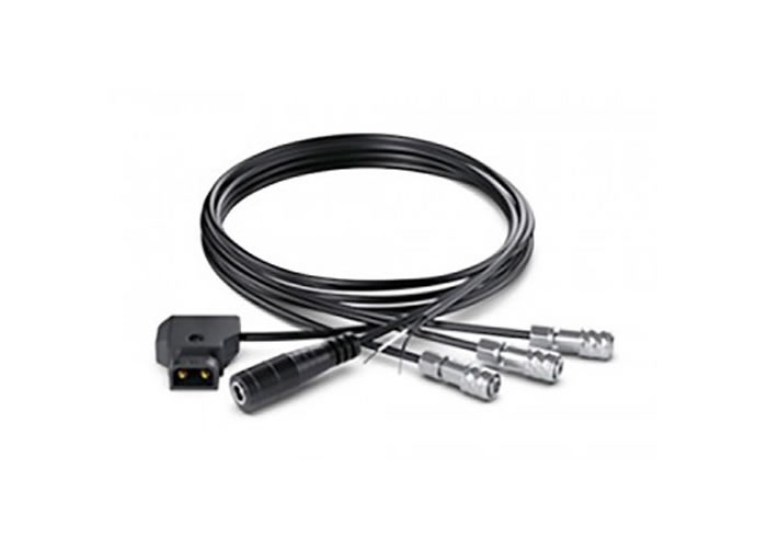 Blackmagic Design BMD-CABLE-CCPOC4K/DC Pocket Cinema Camera DC Cable Pack / 3 DC Cables / 25.6 in