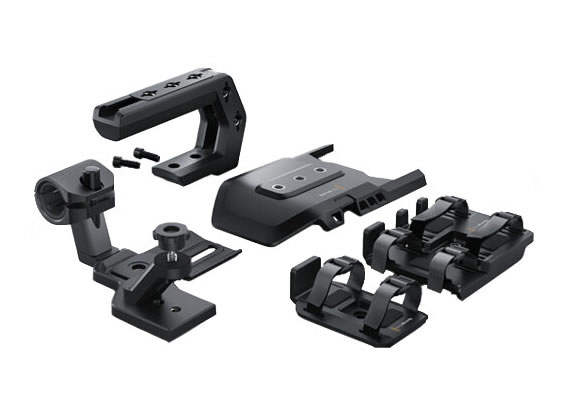 Blackmagic Design BMD-CINEURSAMWCENGK Topside ENG Kit / Body Armor / Rugged Top Handle / Rotating Light Mount / Microphone Mount