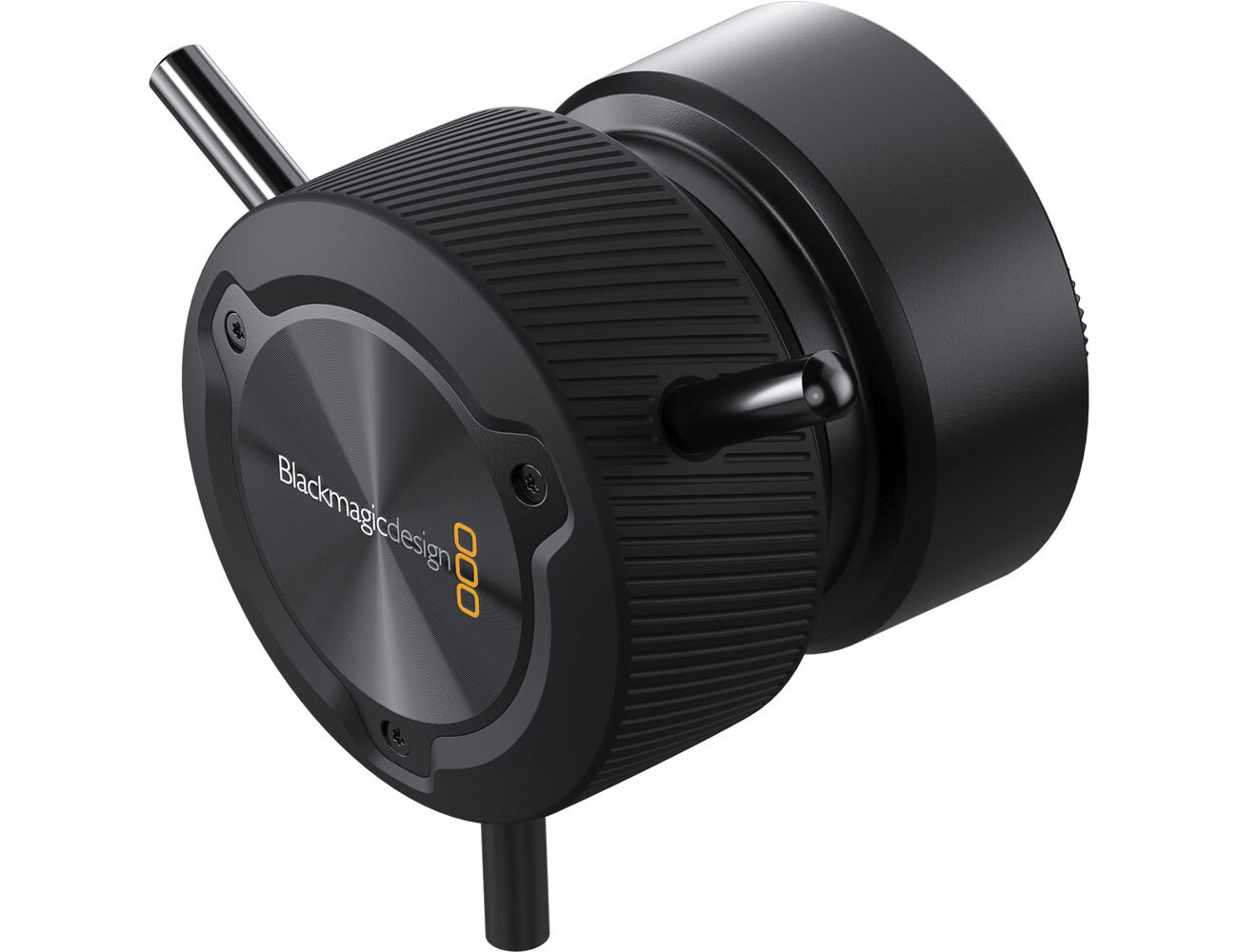 Blackmagic Design BMD-CINSTUDMFT/H/FD Focus Demand Control / Dual USB-C / ARRI Hirth Rosette / Pan Handle Mount