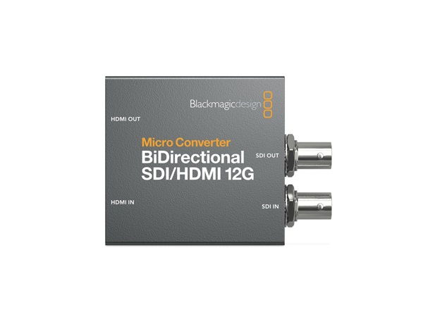 Blackmagic Design BMD-CONVBDC/SDI/HDMI12G/P Micro Converter BiDirectional SDI/HDMI 12G with Power Supply