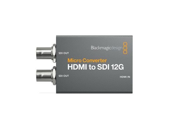 Blackmagic Design BMD-CONVCMIC/HS12G/WPSU Micro Converter HDMI to SDI 12G wPSU