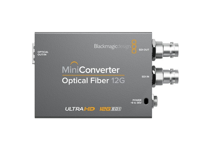 Blackmagic Design BMD-CONVMOF12G Mini Converter – Optical Fiber 12G