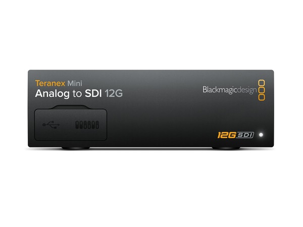 Blackmagic Design BMD-CONVNTRM/BB/ANSDI Teranex Mini – Analog to SDI 12G Converter