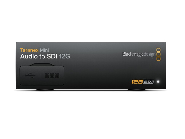 Blackmagic Design BMD-CONVNTRM/CB/AUSDI Teranex Mini – Audio to SDI 12G Converter