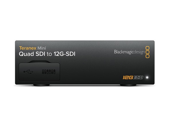 Blackmagic Design BMD-CONVNTRM/DA/QDSDI Teranex Mini – Quad SDI to 12G-SDI Converter