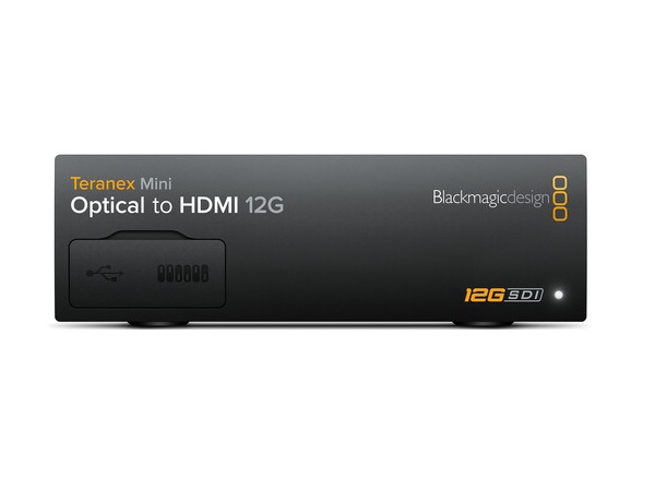 Blackmagic Design BMD-CONVNTRM/MA/OPTH Teranex Mini – Optical to HDMI 12G Converter