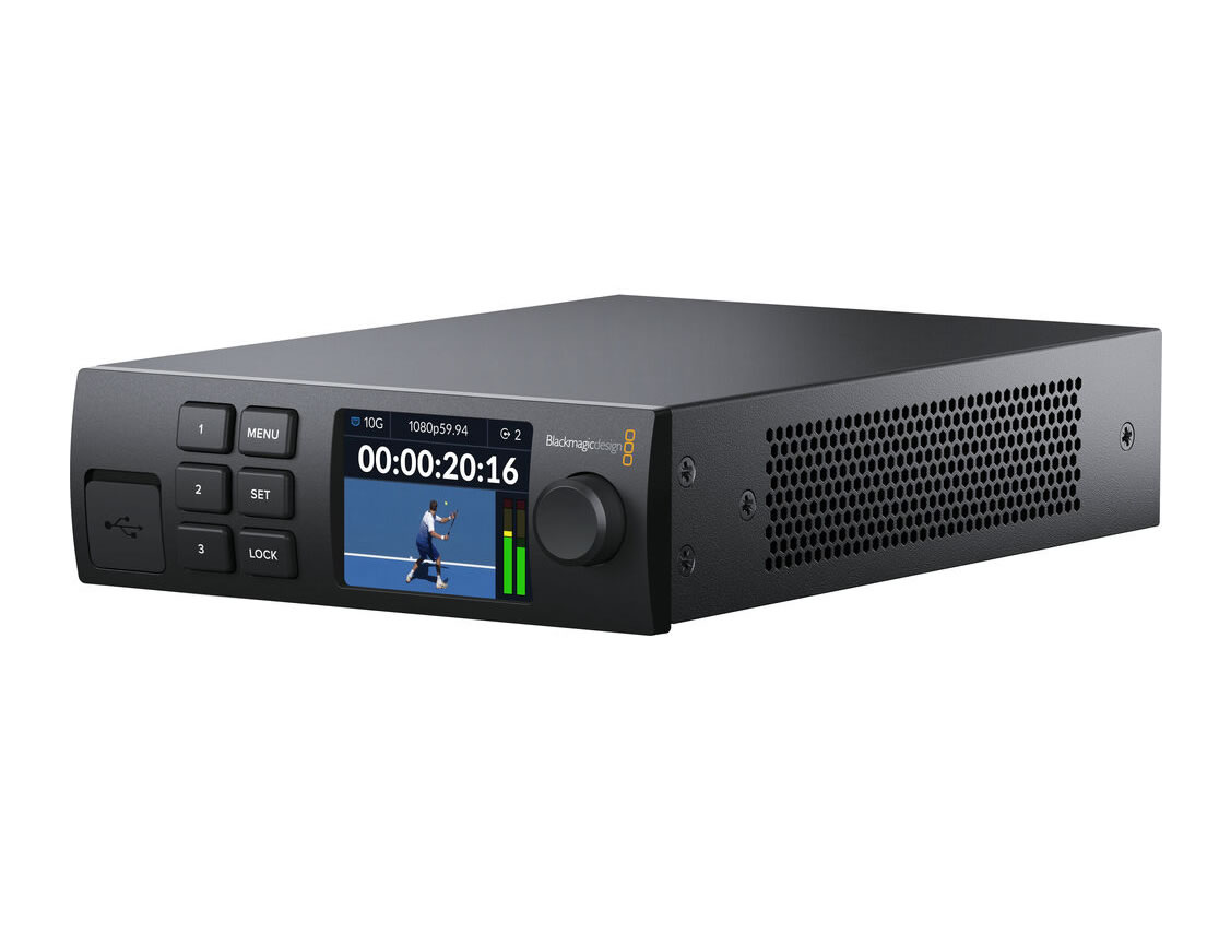 Blackmagic Design BMD-CONVNVIPA3/3G 2110 IP Converter 3x3G-SDI I/O 10GBASE-T Ethernet PoE+ PTP