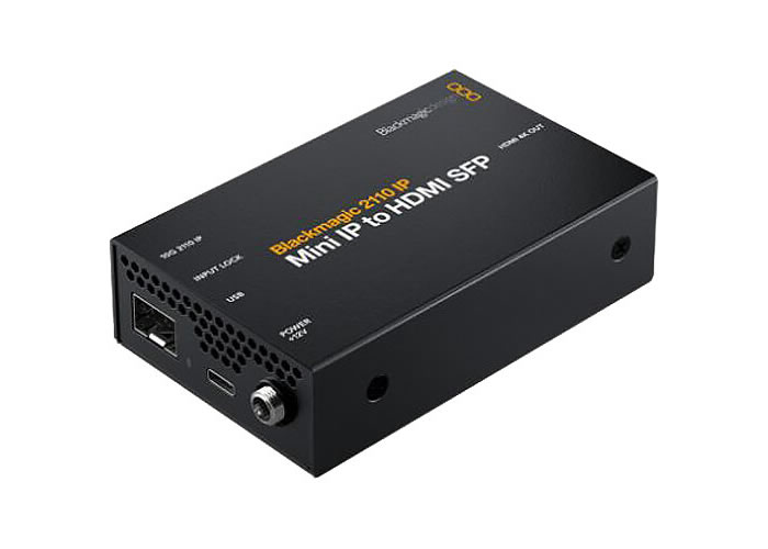 Blackmagic Design BMD-CONVNVIPE/IP/HDMISFP 2110 IP Mini IP to HDMI SFP Converter