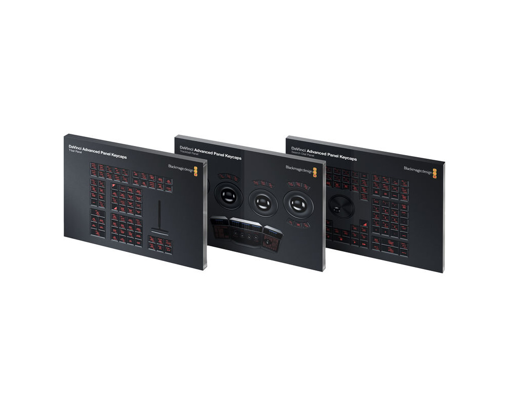 Blackmagic Design BMD-DV/KEY/AD/CAPSET/VEET Davinci Advanced Panel Keycaps V2A