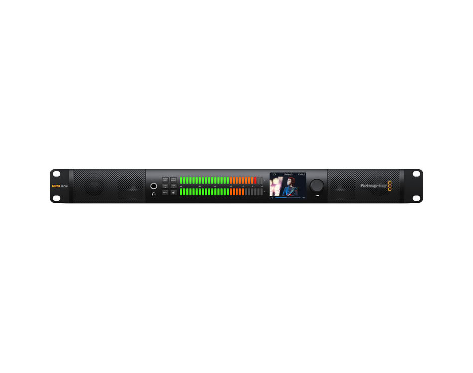 Blackmagic Design BMD-HDL-AUDMON1RU12GG3 Audio Monitor 12G G3 (1 RU)