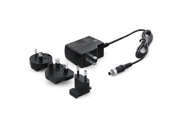 Blackmagic Design BMD-PSUPPLY-12V36WLOCK Power Supply / 12 VDC / 36W / Locking Barrel Connector / International Plugs