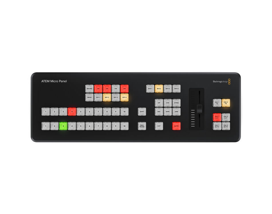 Blackmagic Design BMD-SWPANELAA1ME10 ATEM Micro Live Stream Switcher Panel