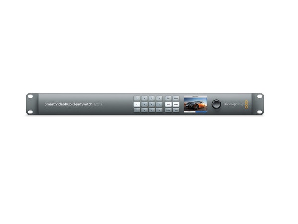 Blackmagic Design BMD-VHUBSMTCS6G1212 Smart Videohub CleanSwitch 12×12 6G-SDI