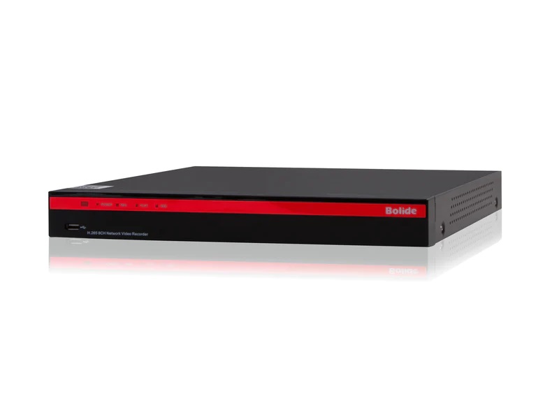 Bolide BN-NVR/8NX-S/NDAA 8-Channel with 8-Port POE/iPac AI Enabled/NDAA Compliant