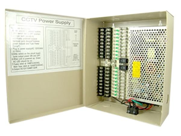 Bolide BP0050/18-10 12VDC 18 Output 10AMP Regulated Power Supply
