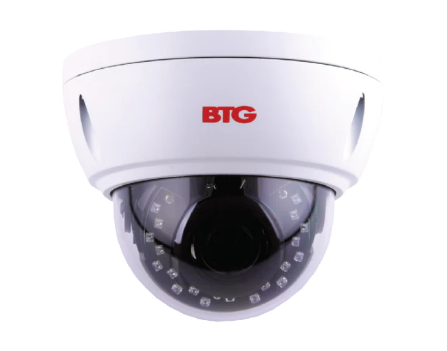 Bolide BTG-N1929 4K@15FPS/H.265 2.8mm Fixed Lens Armed Dome Camera