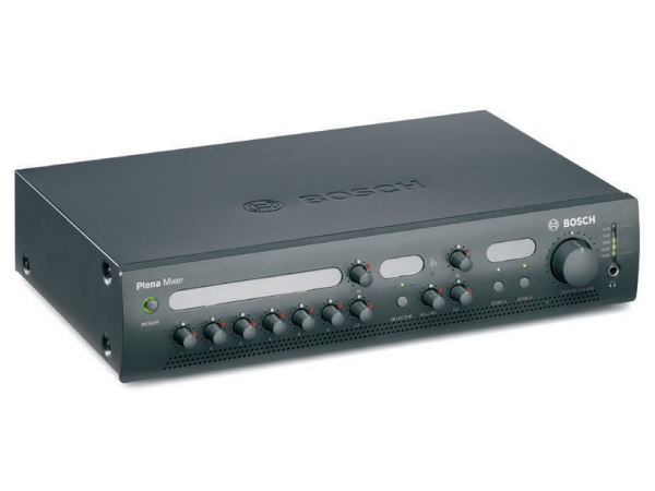 Bosch PLE-10M2-EU 6 Microphone/Line Inputs plus 3 Music Source Plena Mixer