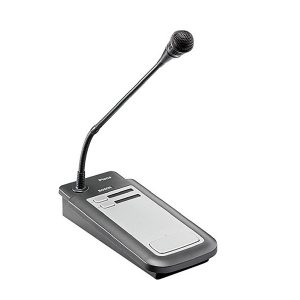 Bosch PLE-2CS 2-Zone Call Station Plena Tabletop Paging Microphone
