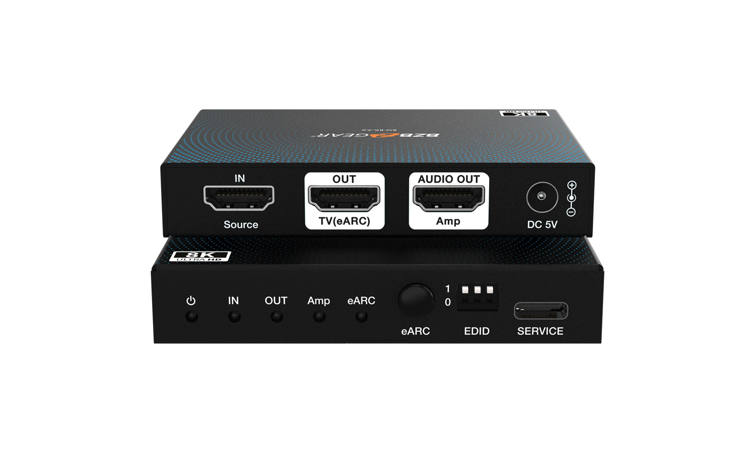 BZBGEAR BG-8K-AA 8K60 HDMI 2.1 eARC Audio to Amplifier Converter/Adapter