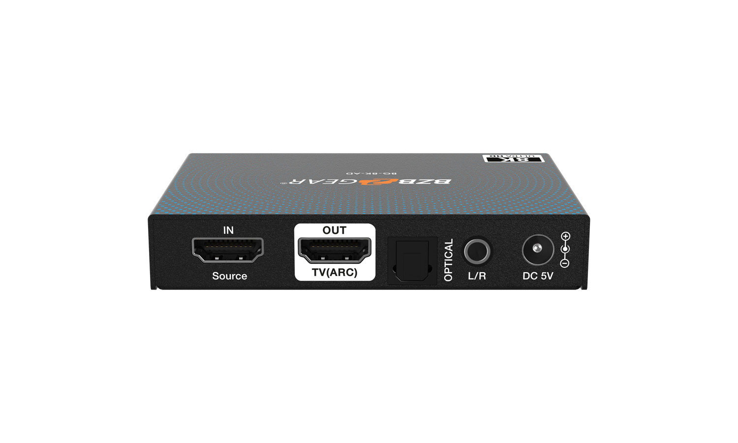 BZBGEAR BG-8K-AD 8K60 HDMI 2.1 Audio De-Embedder/Converter/Adapter to Digital S/PDIF and Analog L/R Audio - Image 3