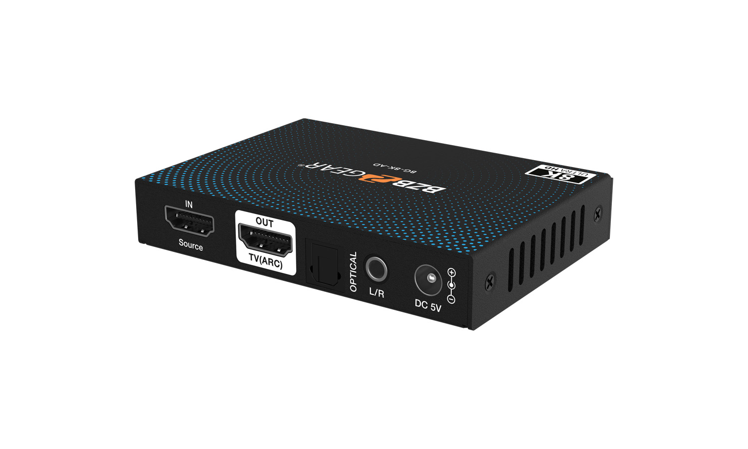BZBGEAR BG-8K-AD 8K60 HDMI 2.1 Audio De-Embedder/Converter/Adapter to Digital S/PDIF and Analog L/R Audio - Image 9