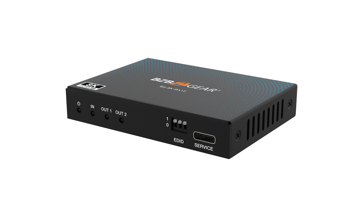 BZBGEAR BG-8K-DA12 1x2 8K UHD HDMI 2.1 Splitter with Auto Downscaling (8K60/4K120 and VRR/ALLM/QMS/QFT/SBTM Support) - Image 7