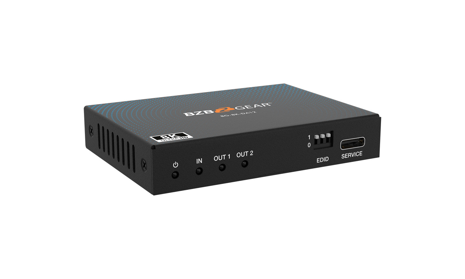 BZBGEAR BG-8K-DA12 1x2 8K UHD HDMI 2.1 Splitter with Auto Downscaling (8K60/4K120 and VRR/ALLM/QMS/QFT/SBTM Support) - Image 10