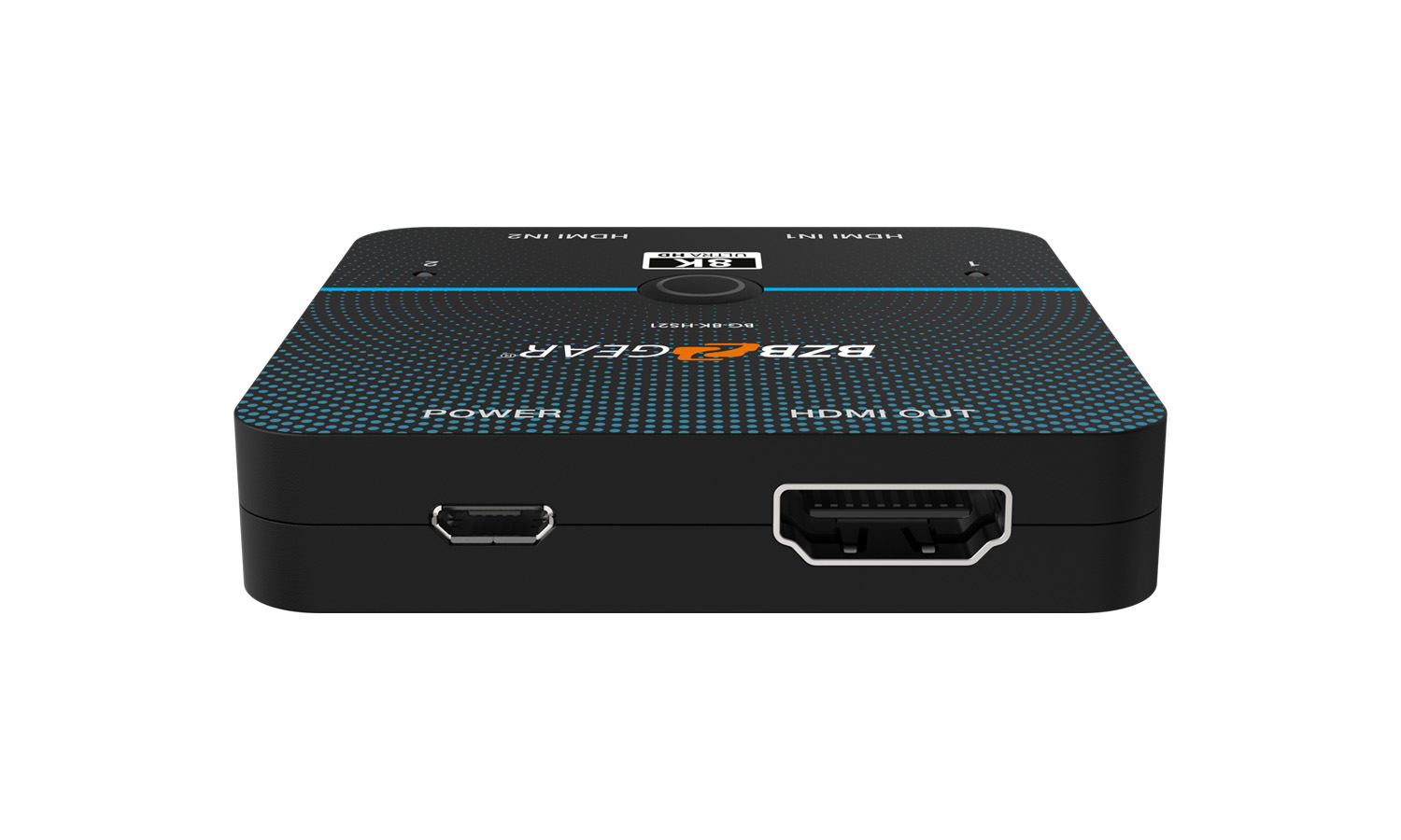 BZBGEAR BG-8K-HS21 2x1 8K UHD Ultra Slim HDMI 2.1 Switcher (8K60/4K120Hz 4:4:4 and VRR/FVA/ALLM Support) - Image 10