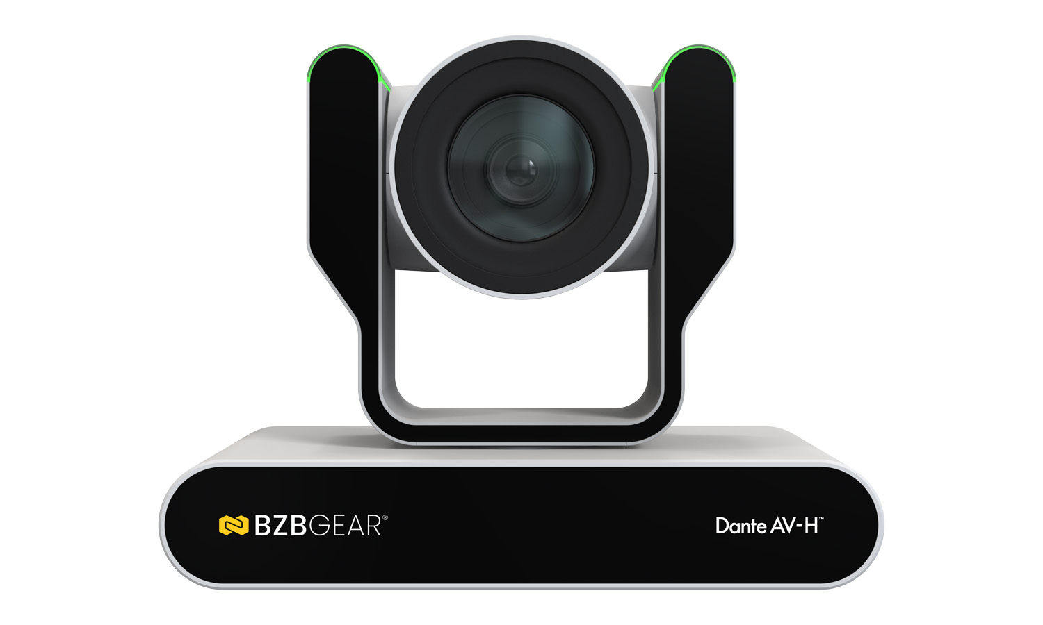 BZBGEAR BG-ADAMO-JRDA30X-W 30X 1080P FHD Auto Tracking HDMI/3G-SDI/USB 2.0/USB 3.0 Dante AV-H Live Streaming PTZ Camera with Tally Lights (White)