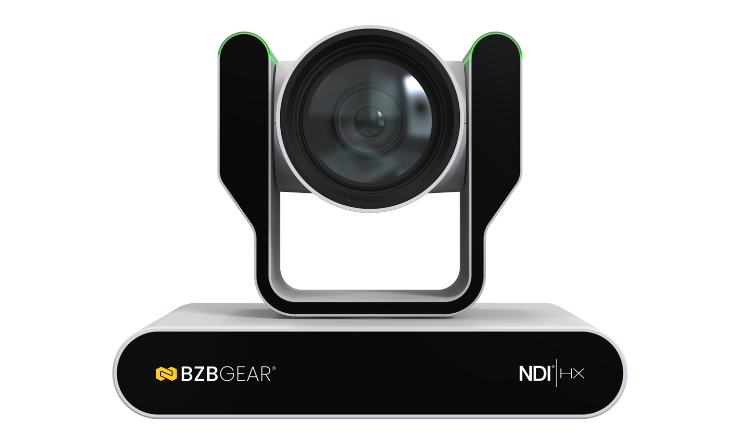 BZBGEAR BG-ADAMO-JRND12X-W 12X 1080P FHD Auto Tracking HDMI/3G-SDI/USB 2.0/USB 3.0/NDI|HX Live Streaming PTZ Camera with Tally Lights (White)