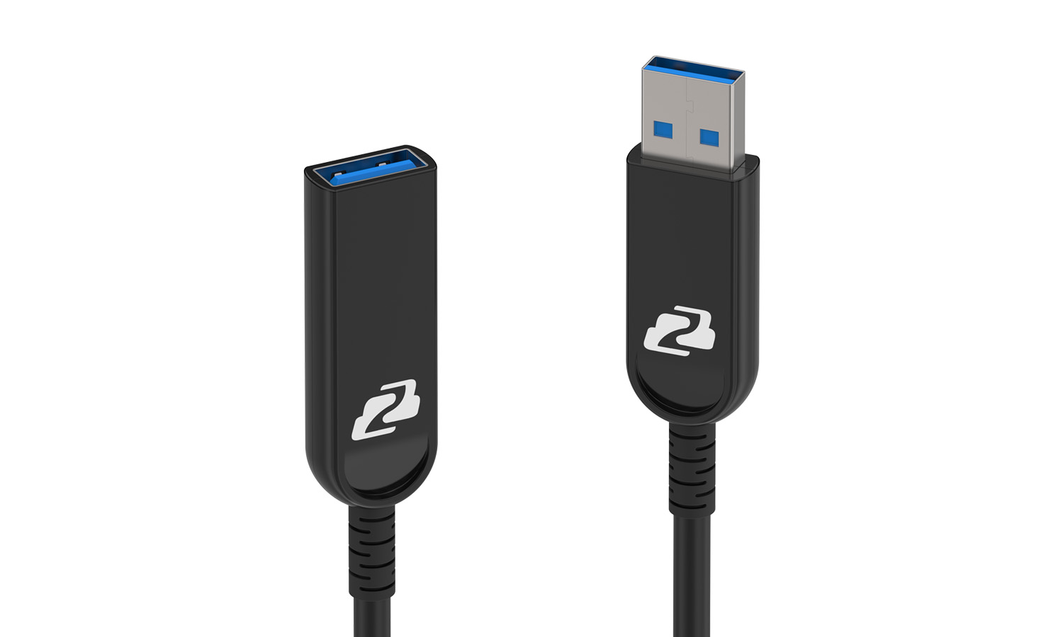 BZBGEAR BG-CAB-U3A20 USB 3.0 AM/AF Active Optical Extension Cable - 20m/66ft - Image 8