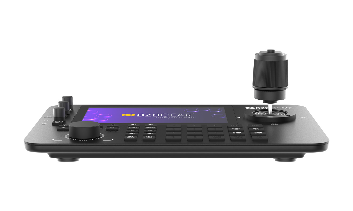 BZBGEAR BG-Commander-Pro Professional Serial and IP PTZ Joystick Controller with Touchscreen and POE (IP/RS-232/422/485) - Image 8
