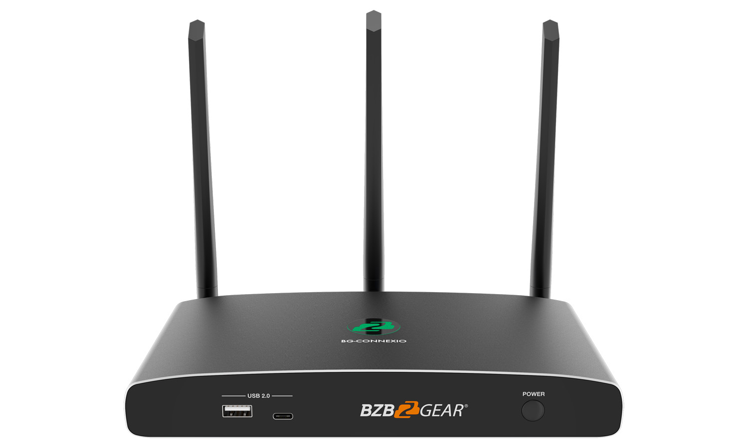 BZBGEAR BG-Connexio 4K UHD Wireless BYOD Conference Room Presentation Collaboration Solution with Airplay/Miracast/Chromecast Support