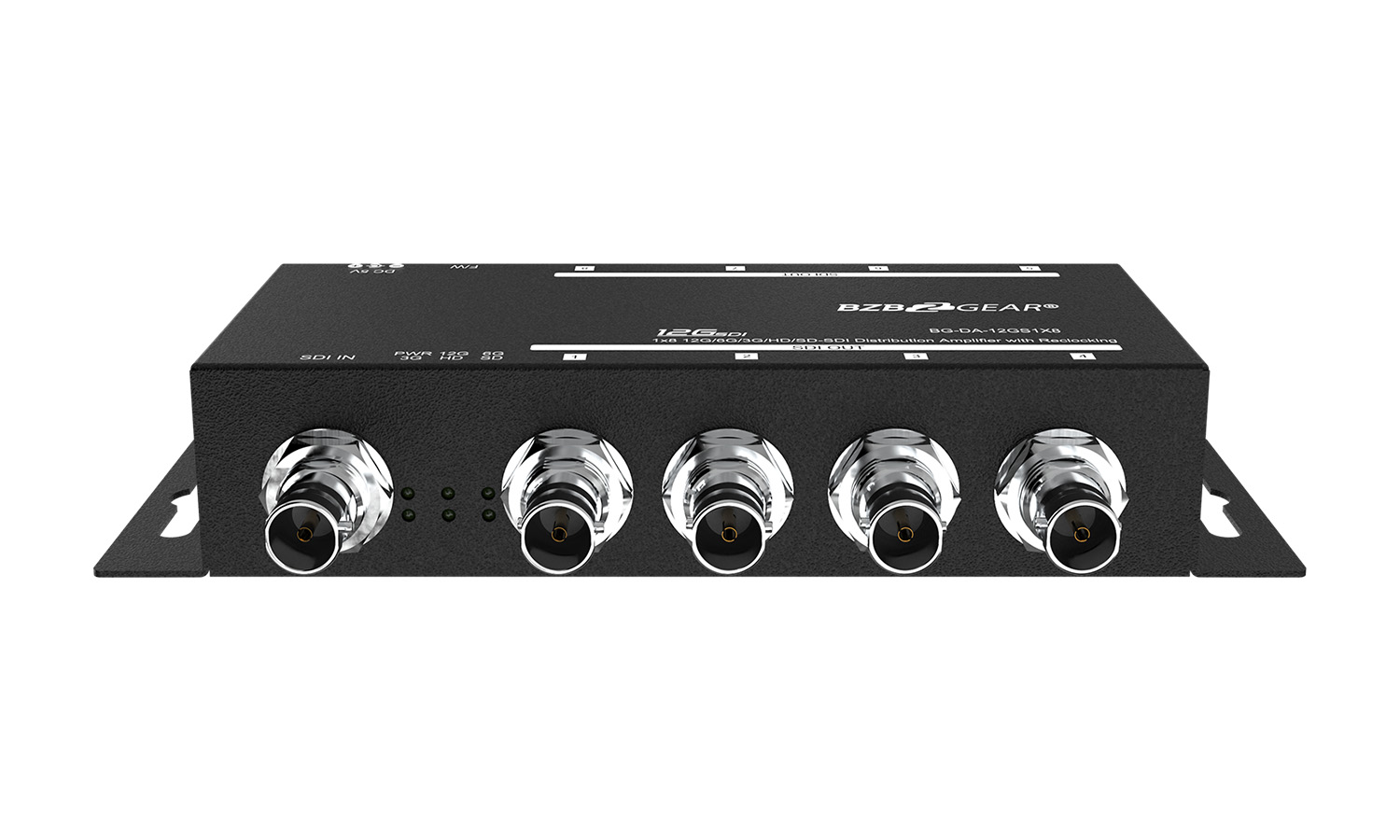 BZBGEAR BG-DA-12GS1X8 4K UHD 12G-SDI 1x8 Splitter/Distribution Amplifier - Image 6