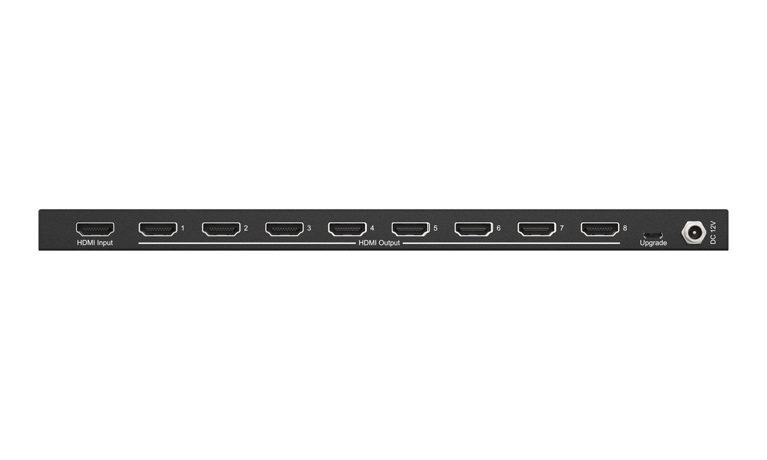 BZBGEAR BG-DA-18G2 1x8 4K UHD Ultra Slim HDMI Splitter with EDID Management - Image 4