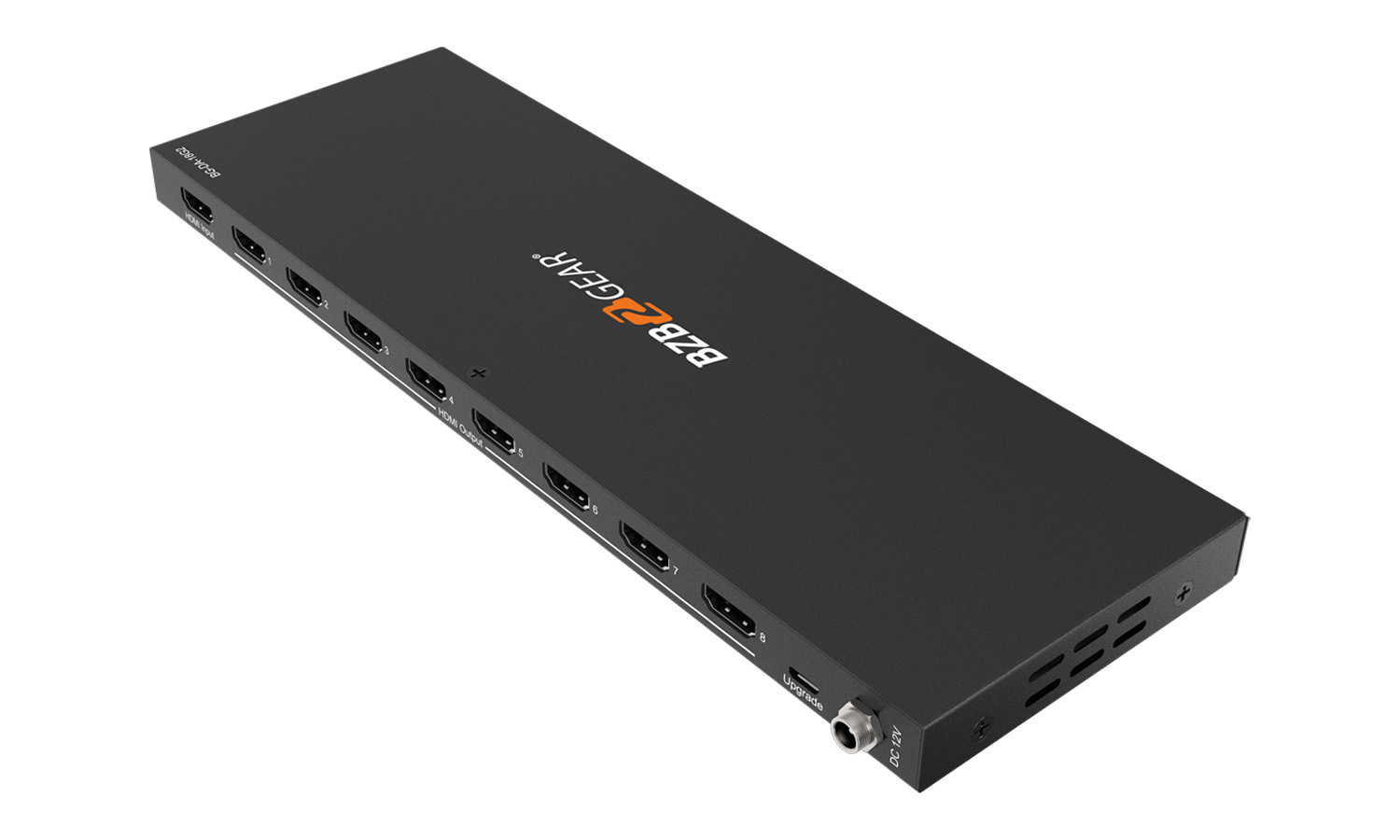 BZBGEAR BG-DA-18G2 1x8 4K UHD Ultra Slim HDMI Splitter with EDID Management - Image 5