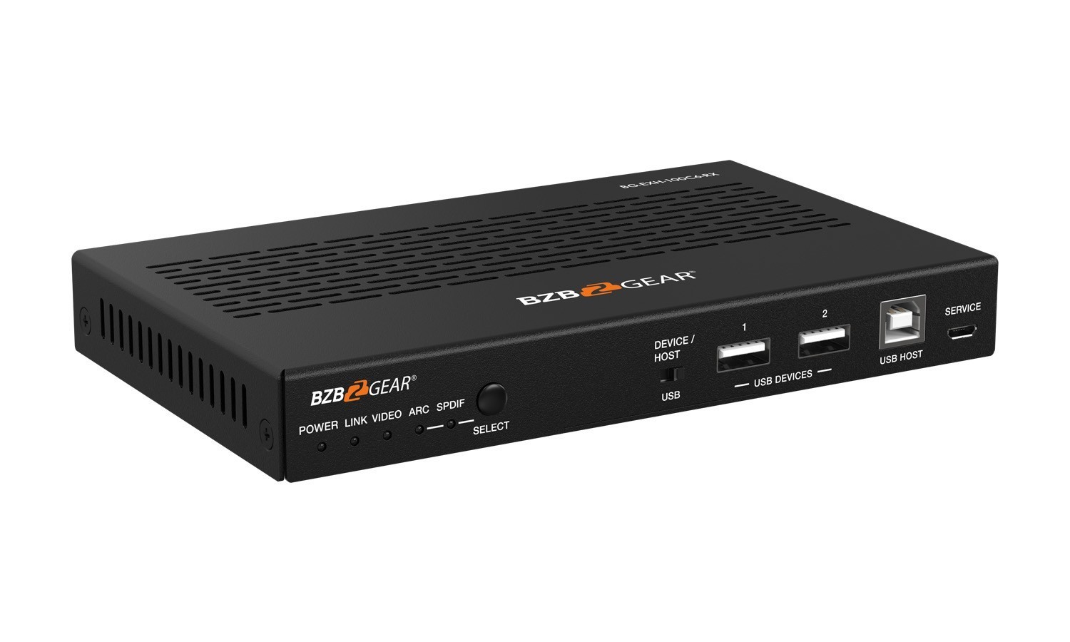BZBGEAR BG-EXH-100C6 4K UHD HDMI/HDBaseT 3.0 Extender with IR/eARC/ARC/PoC/RS-232/Ethernet/USB 2.0 and Audio Embedding/De-embedding up to 330ft - Image 8