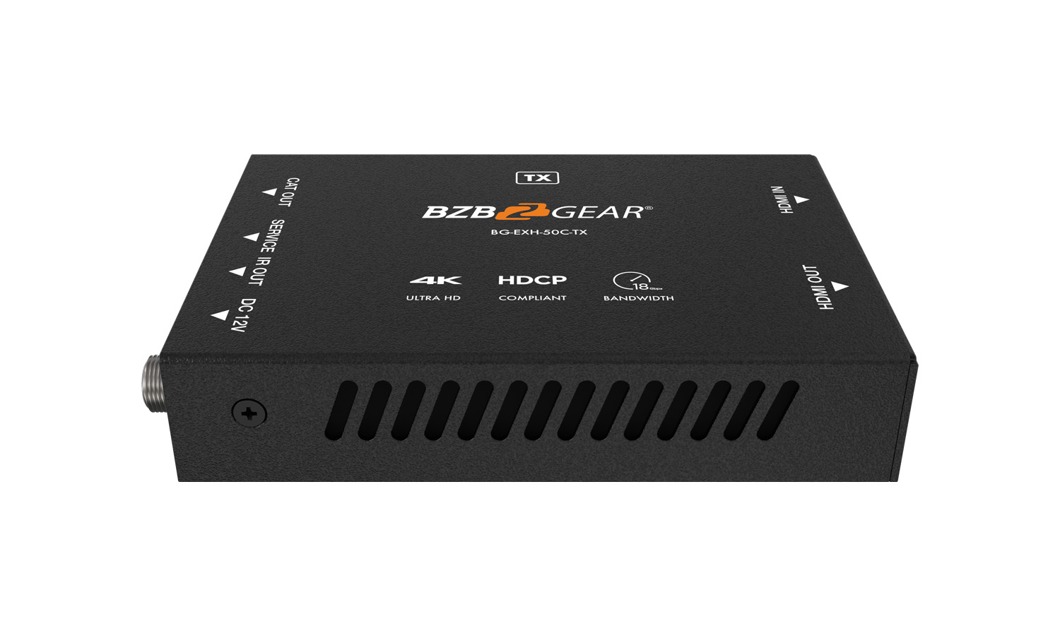 BZBGEAR BG-EXH-50C 4K UHD HDMI Extender Over Cat5e/6/7 with Bi-directional IR/PoC up to 165ft - Image 8