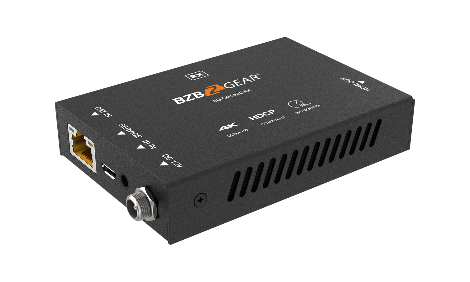 BZBGEAR BG-EXH-50C 4K UHD HDMI Extender Over Cat5e/6/7 with Bi-directional IR/PoC up to 165ft - Image 10