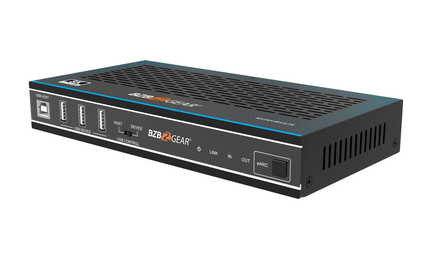 BZBGEAR BG-EXH-8KC6 8K UHD HDMI 2.1 Extender - 8K30/4K120Hz with IR/eARC/ARC/PoC/RS-232/Ethernet/USB 2.0 and Audio Embedding/De-embedding up to 295ft - Image 9