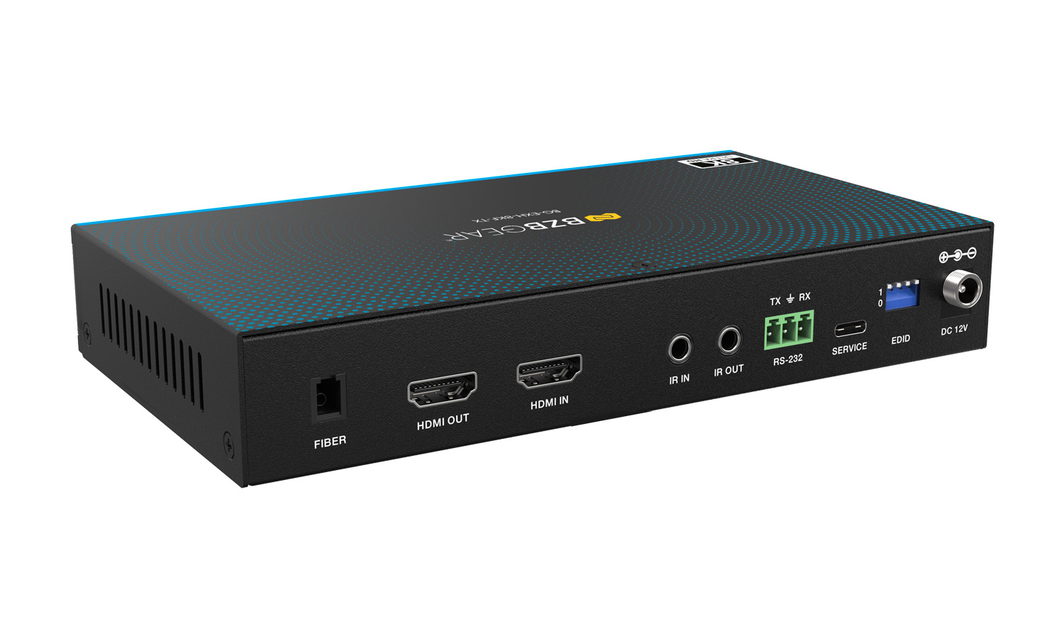 BZBGEAR BG-EXH-8KF 8K UHD HDMI 2.1 Over Fiber Extender - 8K60/4K120Hz with IR/RS-232/EDID Management & Audio Embedding/De-Embedding - Image 7