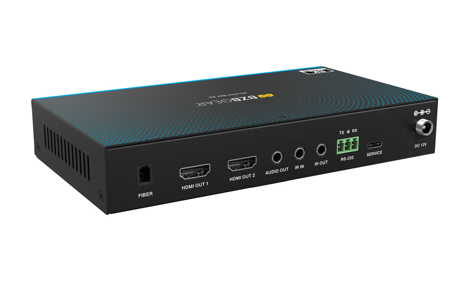 BZBGEAR BG-EXH-8KF 8K UHD HDMI 2.1 Over Fiber Extender - 8K60/4K120Hz with IR/RS-232/EDID Management & Audio Embedding/De-Embedding - Image 8