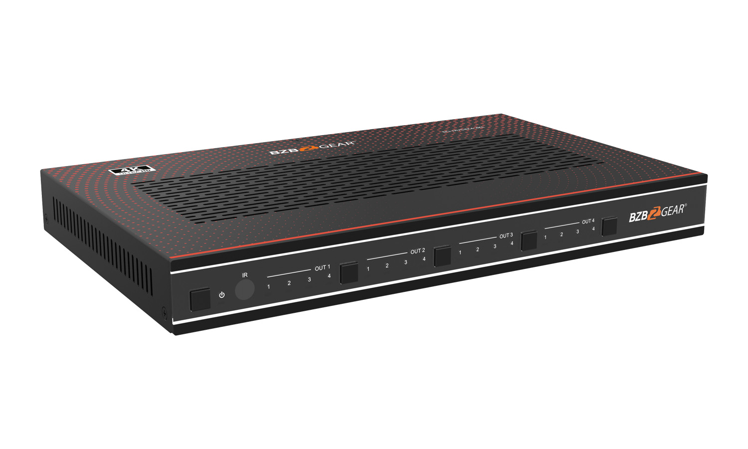 BZBGEAR BG-MVS4X4-4KL 4x4 4K UHD HDMI Video Wall Processor/Seamless Matrix Switcher - Image 2