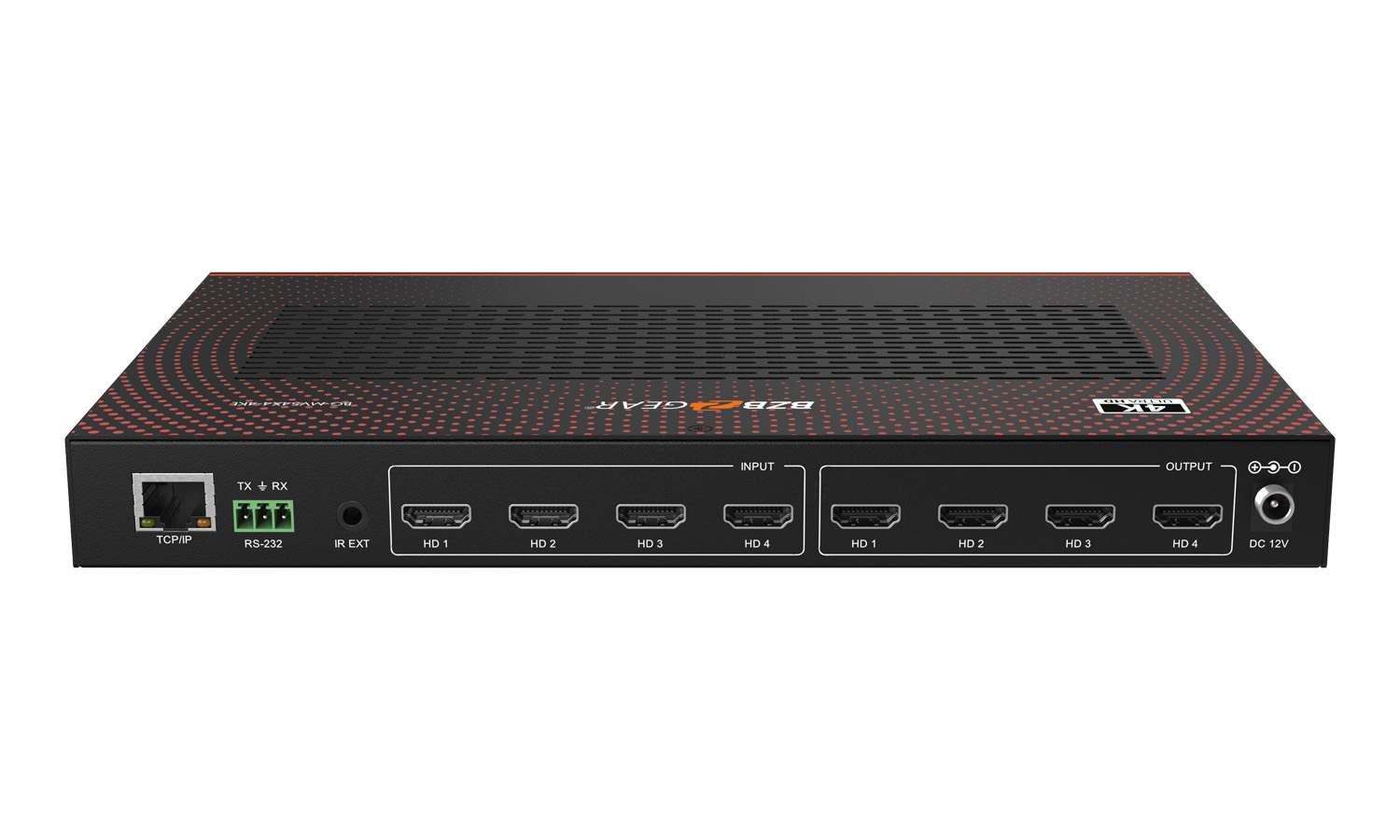 BZBGEAR BG-MVS4X4-4KL 4x4 4K UHD HDMI Video Wall Processor/Seamless Matrix Switcher - Image 6