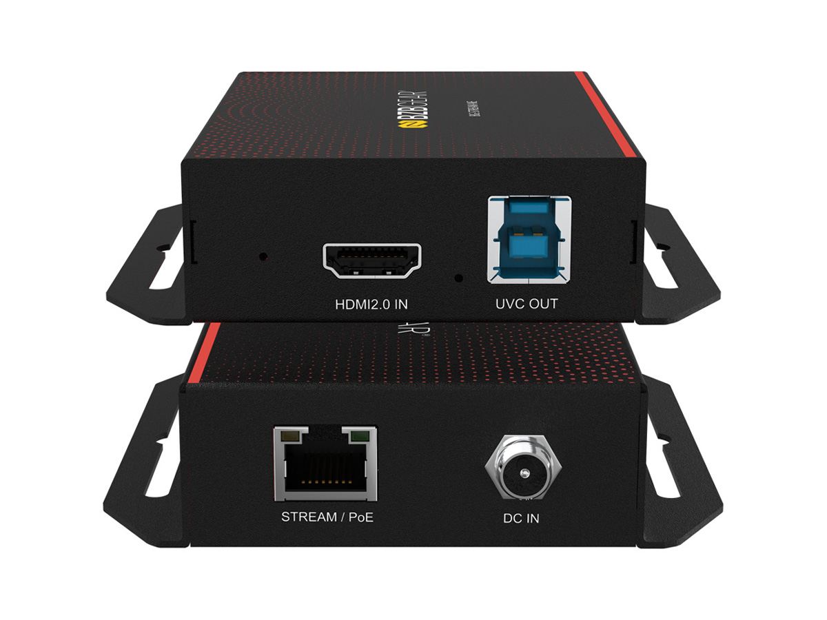 BZBGEAR BG-STREAM-NE HDMI to IP/UVC POE Encoder Supports H.264/H.265/AVC plus NDI Support