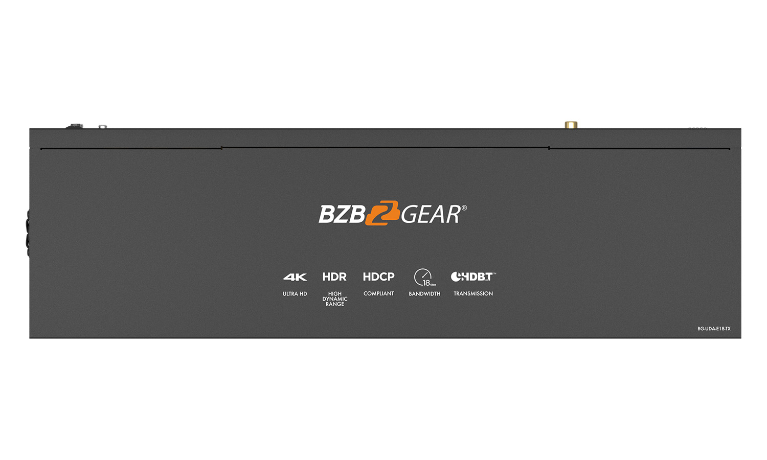 BZBGEAR BG-UDA-E18 1x8 4K UHD HDMI HDBaset Splitter/Distribution Amplifier Kit with 8 Receivers and IR/RS-232/Audio De-embedding up to 390ft Over Category Cable - Image 7