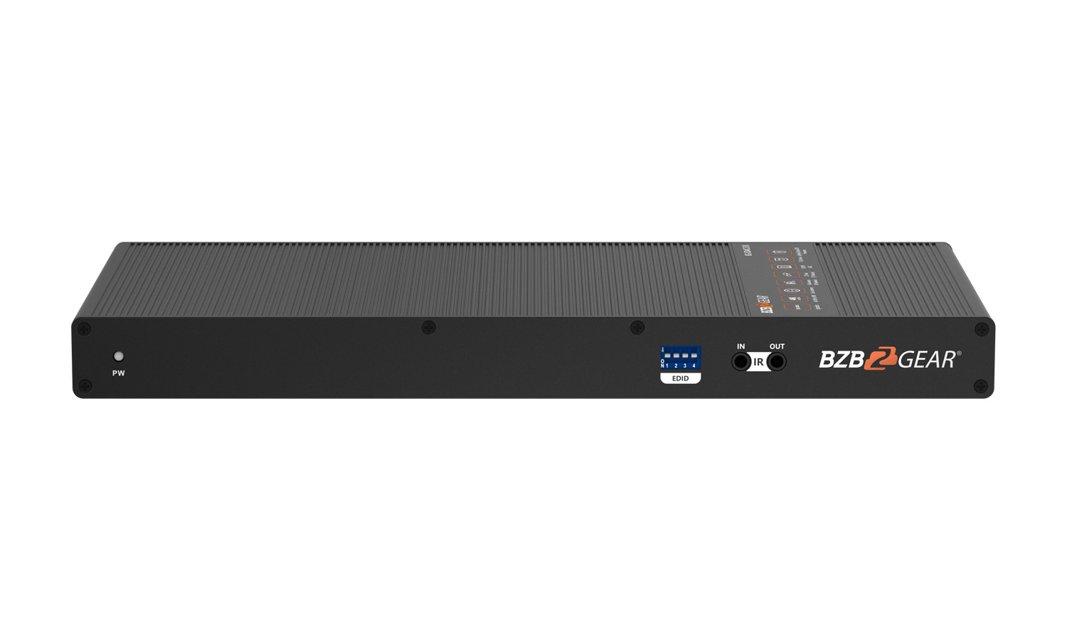 BZBGEAR BG-UDAIC-E18 1x8 4K UHD HDMI Splitter/Distribution Amplifier Kit with 8 Receivers and IR/RS-232/Audio De-embedding up to 230ft over Category Cable - Image 7