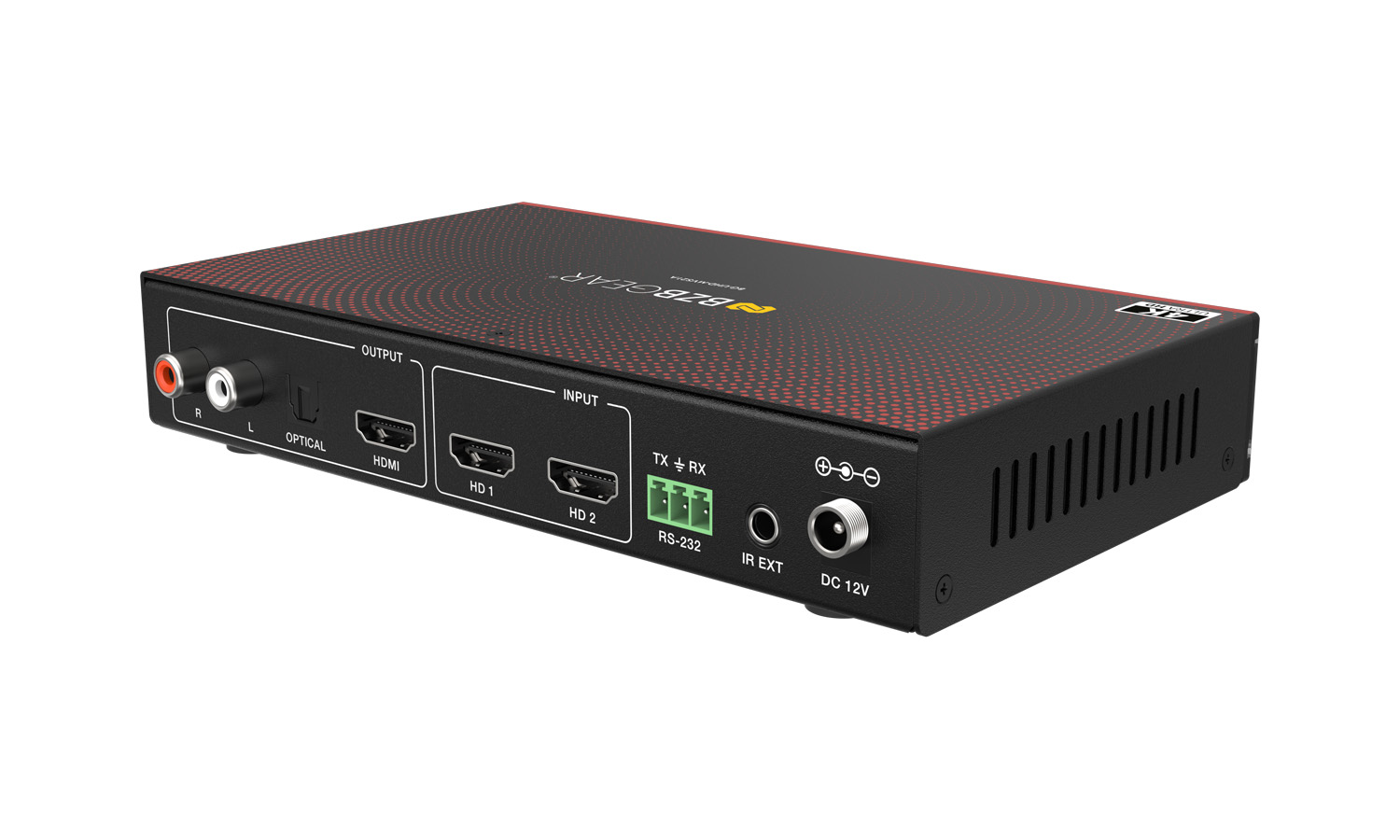 BZBGEAR BG-UHD-MVS21A 2x1 4K UHD HDMI Seamless Switcher/MultiViewer with Audio De-Embedding - Image 3