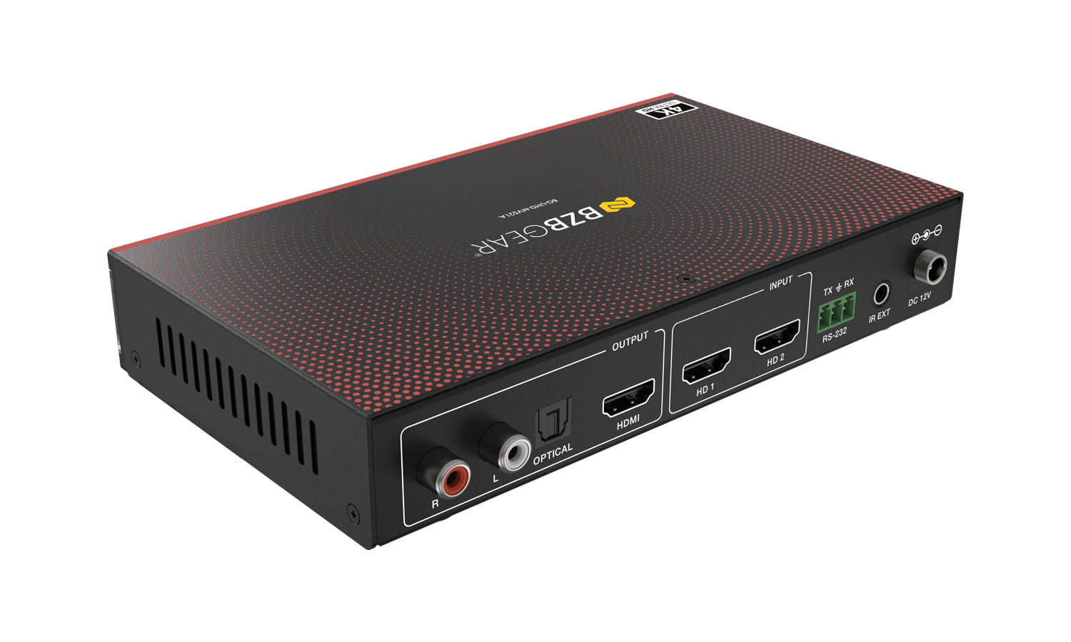 BZBGEAR BG-UHD-MVS21A 2x1 4K UHD HDMI Seamless Switcher/MultiViewer with Audio De-Embedding - Image 4